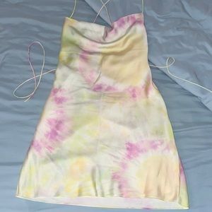 Tie dye Zara dress